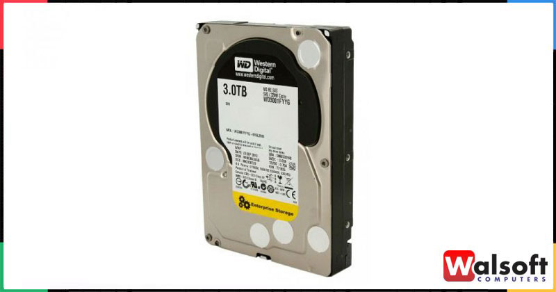 WD Re 3TB Datacenter Capacity Hard Disk Drive - 7200 RPM Class SAS